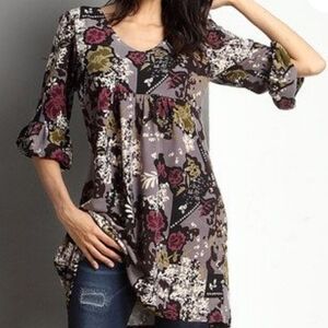 Reborn sweater tunic dress